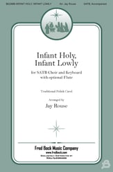 Infant Holy, Infant Lowly SATB choral sheet music cover
